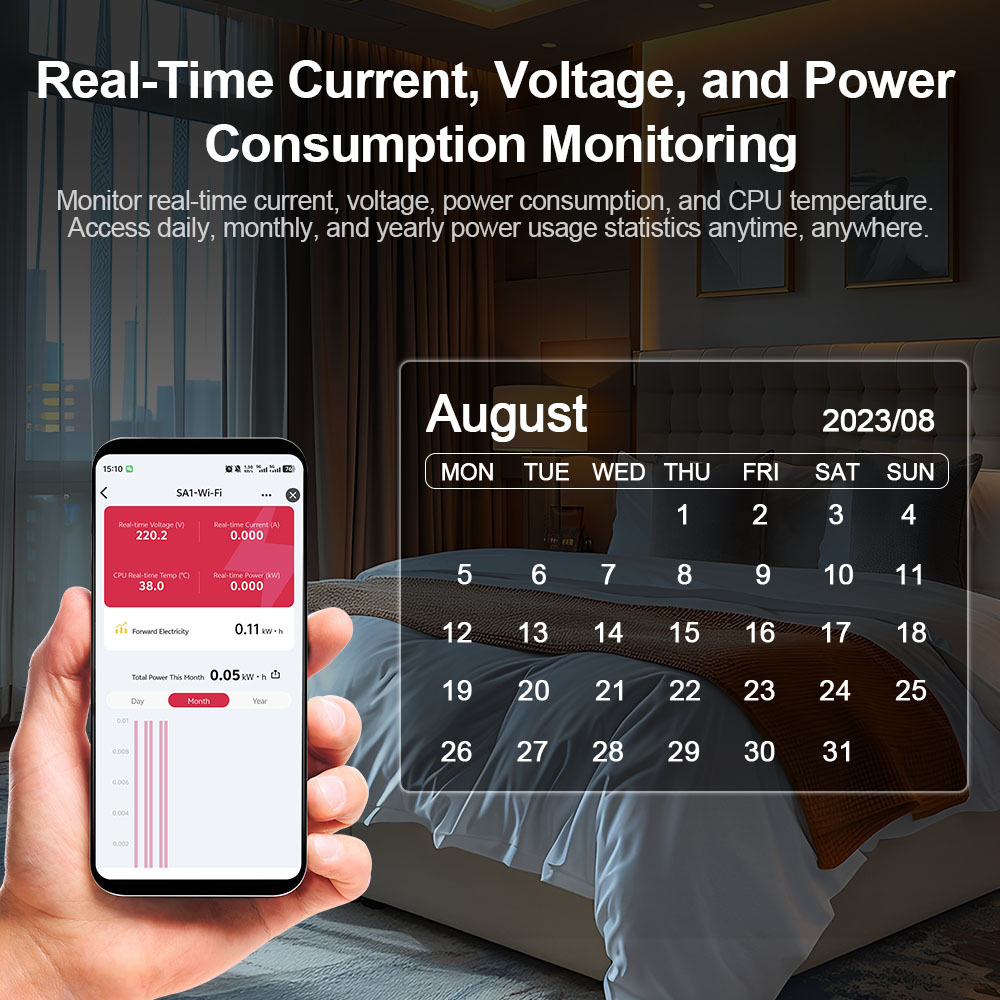 Smart WiFi Mutual Inductive Energy Meter for Home Solar and Power Monitoring