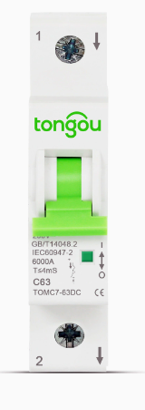 Voltgrid DC Miniature Circuit Breaker Premium Series 1P 2P 4P