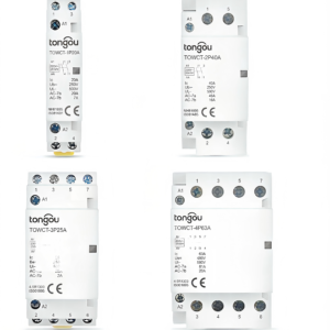 Voltgrid TOWCT Modular AC Contactor 2P 4P | 16A 25A 40A 63A Household Din Rail Contactor with 230V Coil